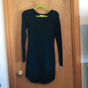 Loft Forest green sweater dress